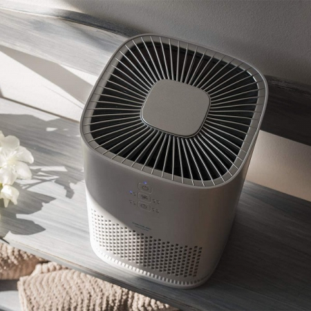 Purificator de aer, CECOTEC 5624 total Pure 1000,25W, timer,3 viteza,Touch button, Iuminare LED, 60m³/h, alb [4]