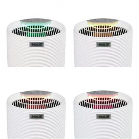 Purificator de aer Princess 356160, 35 W, 52dB, 60 m2, 3 filtre, timer, senzor calitate, functie control vocal, Alb [1]