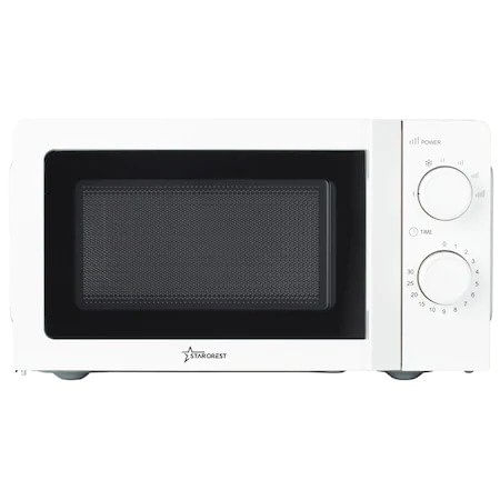 Resigilate - RESIGILAT- Cuptor cu microunde STARCREST SMW-2010WH, 700W, Capacitate 20 L, Control mecanic, 6 Trepte de putere, Alb