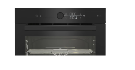 Cuptor incorporabil BEKO BBIMA17410BMPW, Electric, 72 l, Autocuratare pirolitica, AirFry, AEROperfect, SteamShine Cleaning, Wi-Fi, Booster, LED display touch control, Clasa A+, Negru [3]