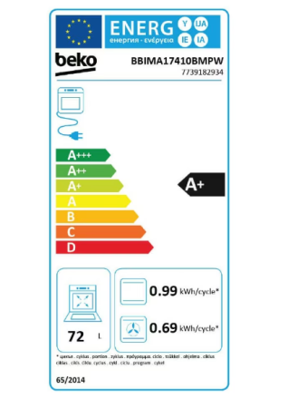 Cuptor incorporabil BEKO BBIMA17410BMPW, Electric, 72 l, Autocuratare pirolitica, AirFry, AEROperfect, SteamShine Cleaning, Wi-Fi, Booster, LED display touch control, Clasa A+, Negru [4]
