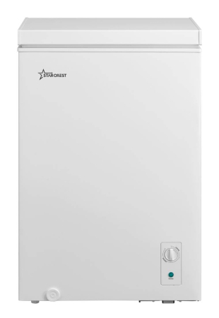 Resigilate - RESIGILAT - Lada frigorifica STARCREST SCF-99WHE, Clasa E, Capacitate 99L, Sistem convertibil - functie frigider, Termostat reglabil, Alb