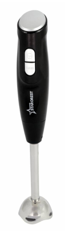 Blendere - Mixer vertical STARCREST SBL-1007, 1000 W, 2 viteze, Functie Turbo, Negru / Inox