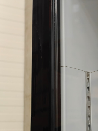 Vitrina frigorifica profesionala STARCREST SPS-350, 350 L, Termostat reglabil, Iluminare LED, H 194.5 cm, Negru [3]
