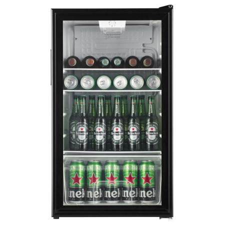 Vitrina frigorifica STARCREST SBC-92BKE, 92 L, Control temperatura, Usa sticla, H 83.2 cm, Negru [6]