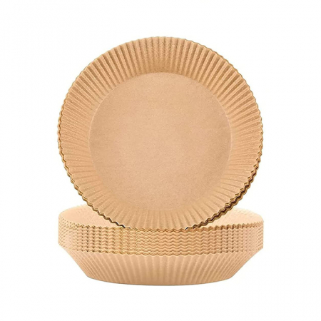 Set 50 hartii de copt pentru friteuza Unica folosinta 16x20x4.5 cm Maro [0]