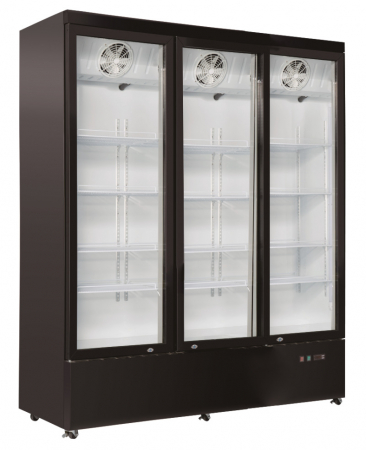 Electrocasnice Mari - Vitrina frigorifica profesionala STARCREST SPS-3D1298, 1230 L, 0-10℃, Display Temperatura, Panou comanda Digital, Iluminare LED, H 212 cm