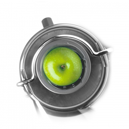 Storcator de fructe Gastroback 40123, 750W, 14.500 rotatii/minut, Recipient suc 1 l, Negru/Argintiu [2]