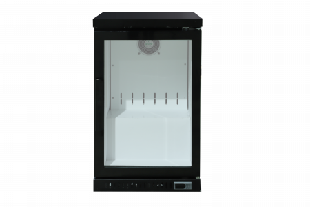 Electrocasnice Mari - Vitrina frigorifica profesionala STARCREST SBBC-1DBK, 88 L, 0-10℃, Display Temperatura, Panou comanda Digital, Iluminare LED, H 86 cm