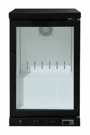 Vitrine frigorifice - Vitrina frigorifica profesionala STARCREST SBBC-1DBK, 88 L, 0-10℃, Display Temperatura, Panou comanda Digital, Iluminare LED, H 86 cm