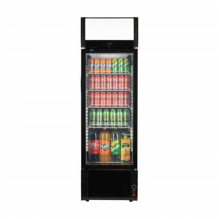 Vitrina frigorifica profesionala STARCREST SPS-288WH, 288 L, Termostat reglabil, Iluminare LED, H 180 cm, Alb [0]