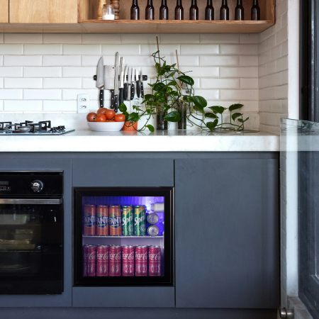 Vitrina frigorifica STARCREST SBC-50BKE, 46 L, Control temperatura, Usa sticla, H 48.8 cm, Negru [7]