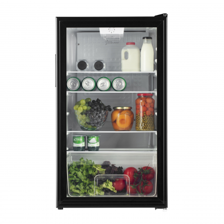 Vitrina frigorifica STARCREST SBC-92BKE, 92 L, Control temperatura, Usa sticla, H 83.2 cm, Negru [1]