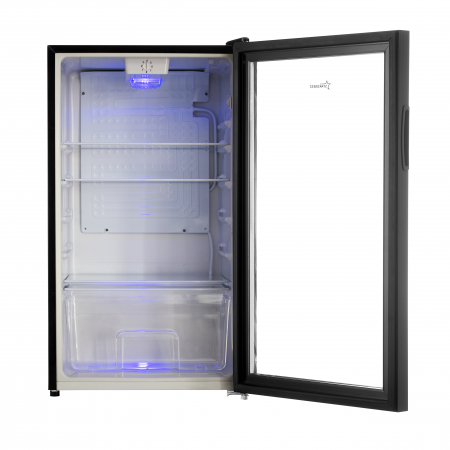 Vitrina frigorifica STARCREST SBC-92BKE, 92 L, Control temperatura, Usa sticla, H 83.2 cm, Negru [5]