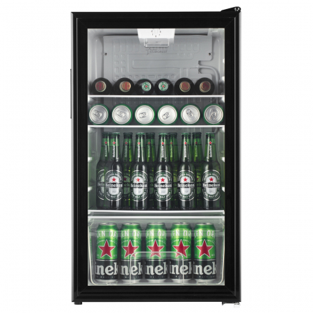 Vitrina frigorifica STARCREST SBC-92BKE, 92 L, Control temperatura, Usa sticla, H 83.2 cm, Negru [6]