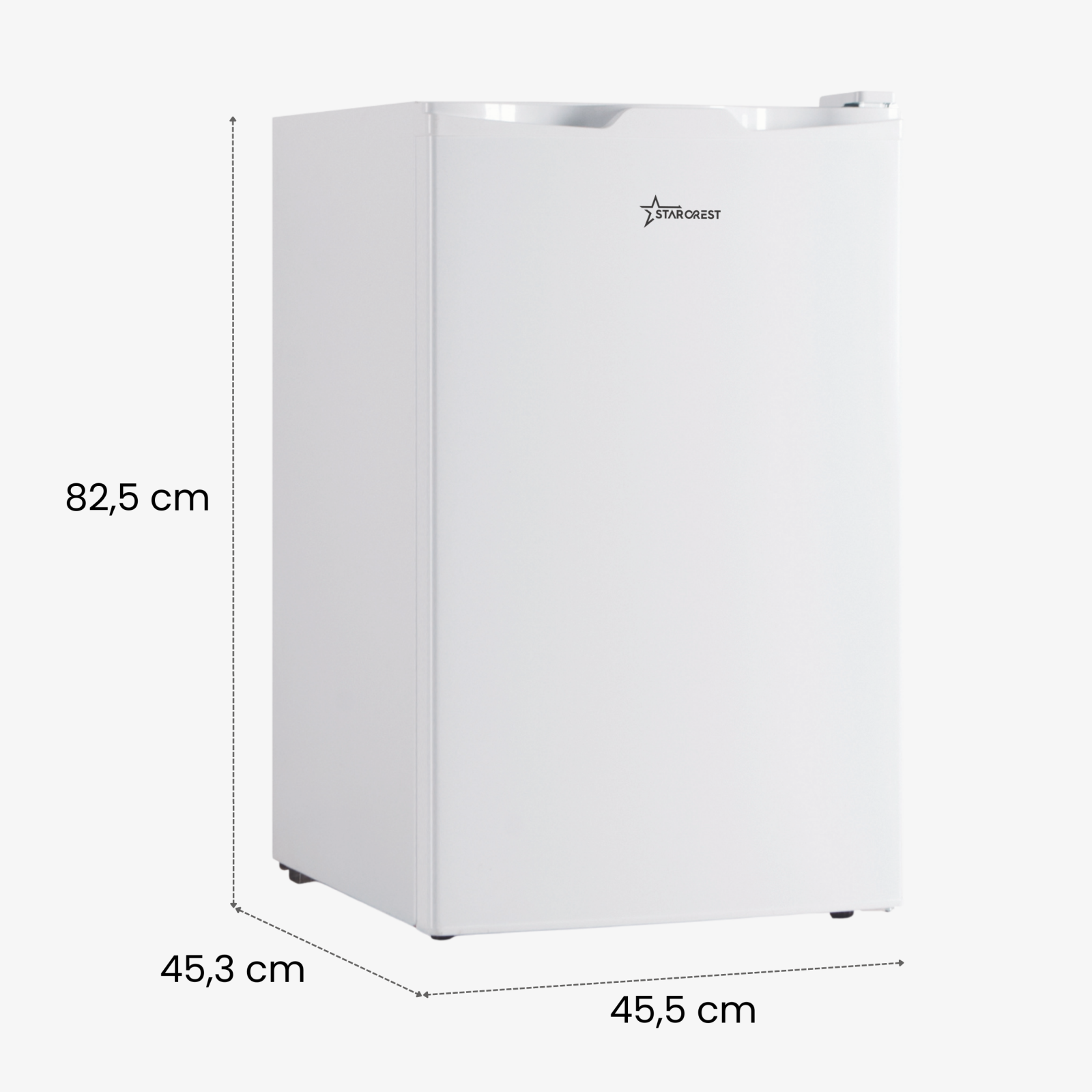 RESIGILAT - Congelator STARCREST SUF-63WH, Clasa E, Capacitate 63 L, 3 sertare, H 82.5 cm, Alb [8]