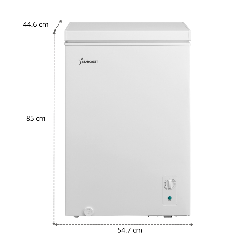 RESIGILAT - Lada frigorifica STARCREST SCF-99WHE, Clasa E, Capacitate 99L, Sistem convertibil - functie frigider, Termostat reglabil, Alb [3]