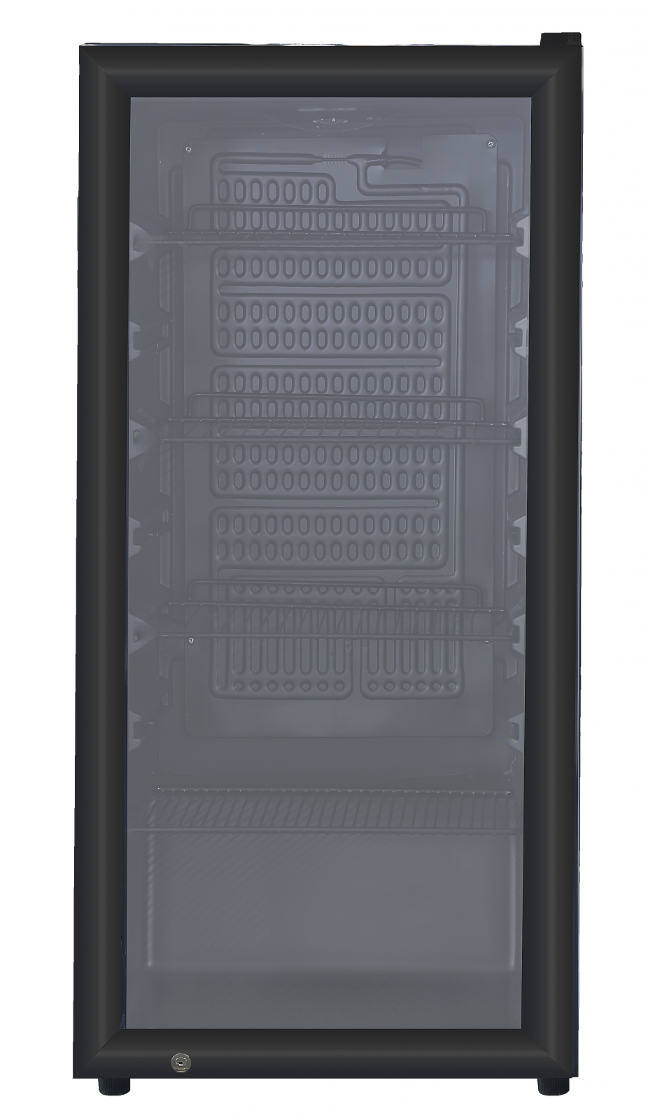 RESIGILAT - Vitrina frigorifica profesionala STARCREST SBC-160BK, 141 L, Termostat reglabil, Iluminare LED, H 104 cm, Negru [7]