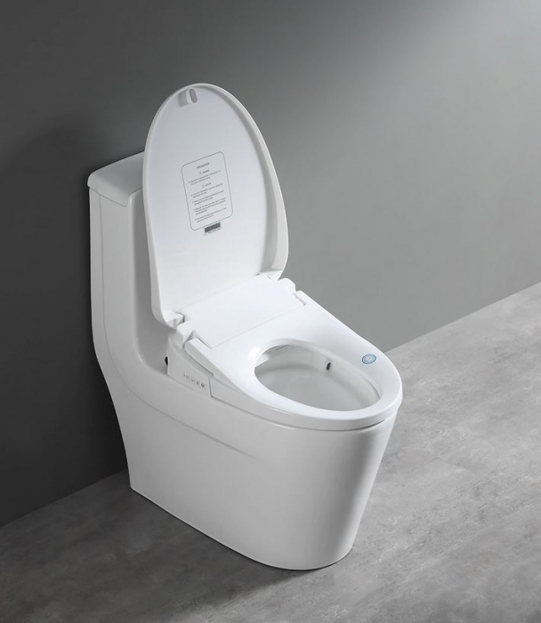 Capac WC Inteligent EcoFresh Telecomanda, Functie Bideu, Masaj, Incalzire Colac, Auto ridicare si Auto Flip [6]
