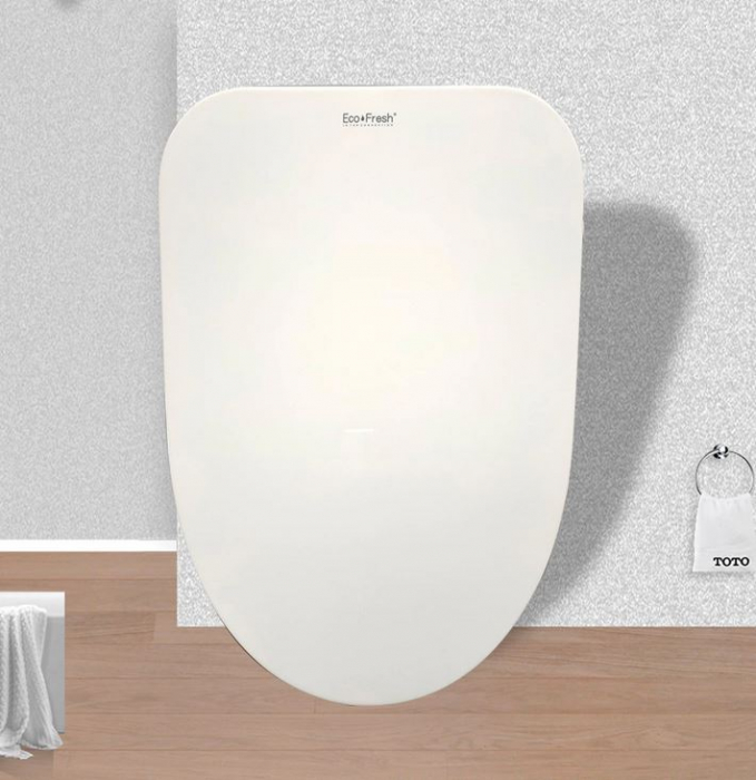 Capac WC Inteligent EcoFresh Telecomanda, Functie Bideu, Masaj, Incalzire Colac, Auto ridicare si Auto Flip [7]