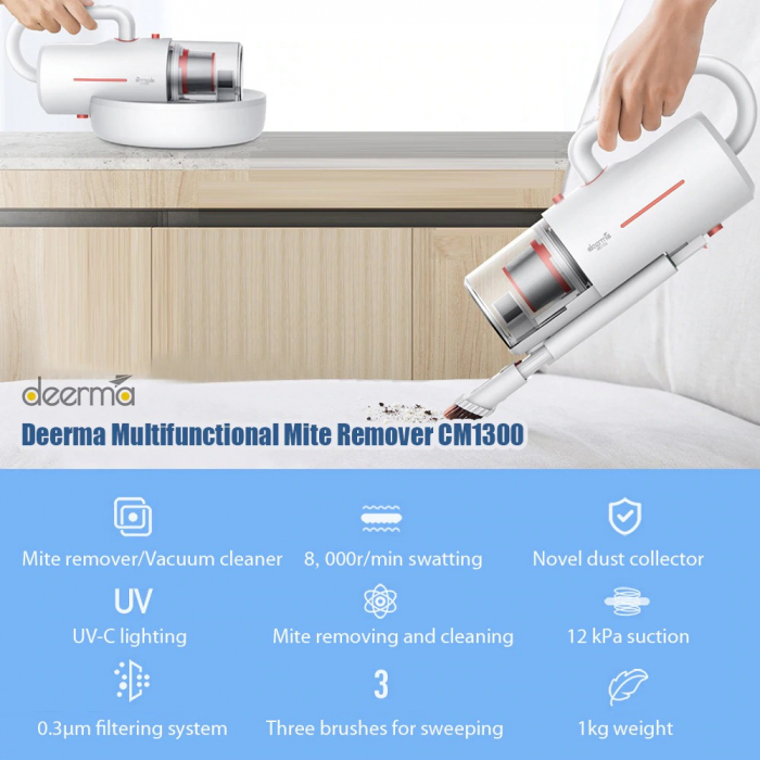 Aspirator portabil Deerma fara fir cu putere de 350 W [2]