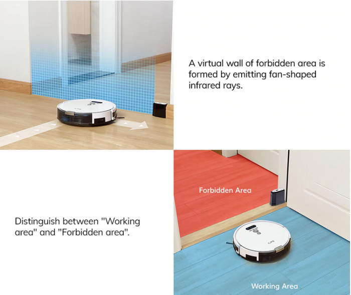 Aspirator robot ILIFE V8 Plus cu planificarea rutei de curatare rezervor de apa programabil si functie de dezinfectare [10]