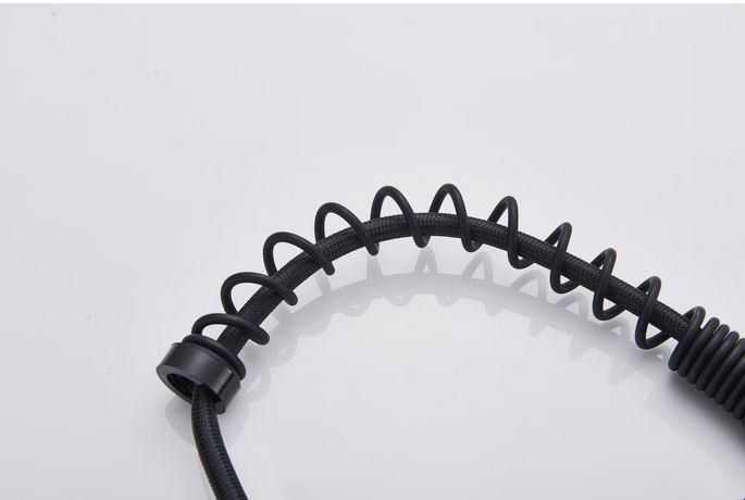 Baterie Chiuveta Cu Arc, AquaSpa, Rotativa, 360, Finisaj Negru, Deschidere Dreapta [4]