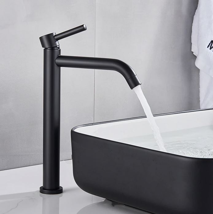 Baterie lavoar pentru baie neagra [2]