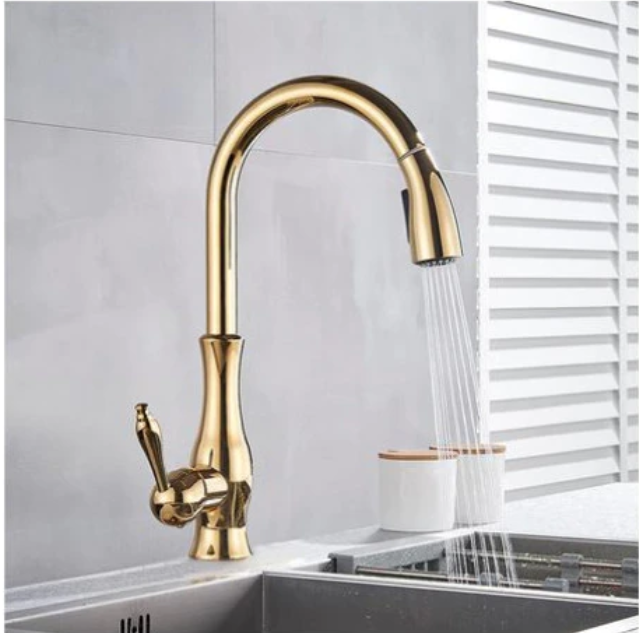 Baterie Lebada Cus dus Extractabil, AquaSpa, GOLD [3]