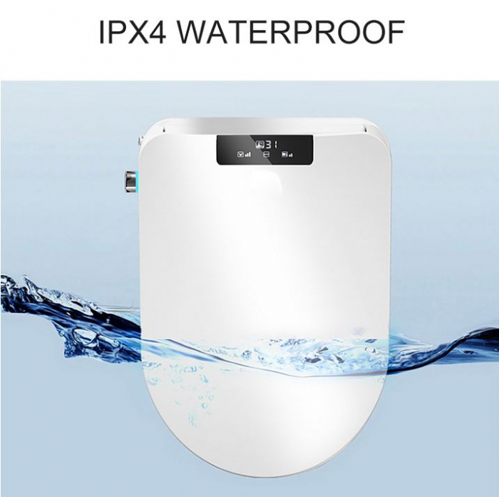 Capac WC Inteligent cu telecomanda, functie bideu, masaj, incalzire colac, afisaj LCD, female wash, 51.5 cm lungime [4]
