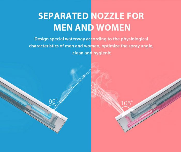 Capac WC Inteligent cu telecomanda, functie bideu, senzor miscare, masaj, incalzire colac, auto deschidere si inchidere, afisaj LCD, female wash, 51.5 cm lungime [4]
