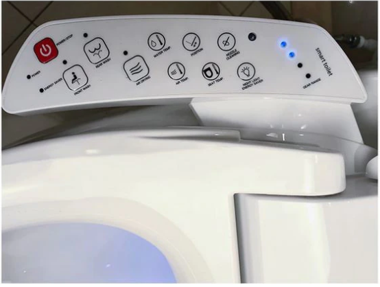 Capac WC Inteligent EcoFresh , Functie Bideu, Incalzire Colac, Female Wash, auto inchidere, Control Lateral, 476 mm Lungime [5]