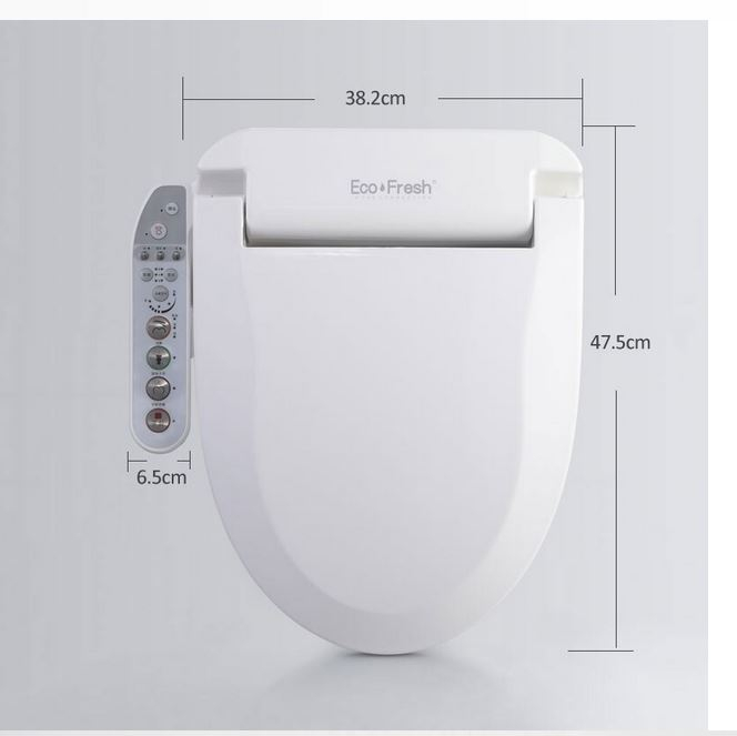 Capac WC Inteligent, EcoFresh , Functie Bideu, Masaj, Incalzire Colac,Female Wash, auto inchidere, Control Lateral [11]