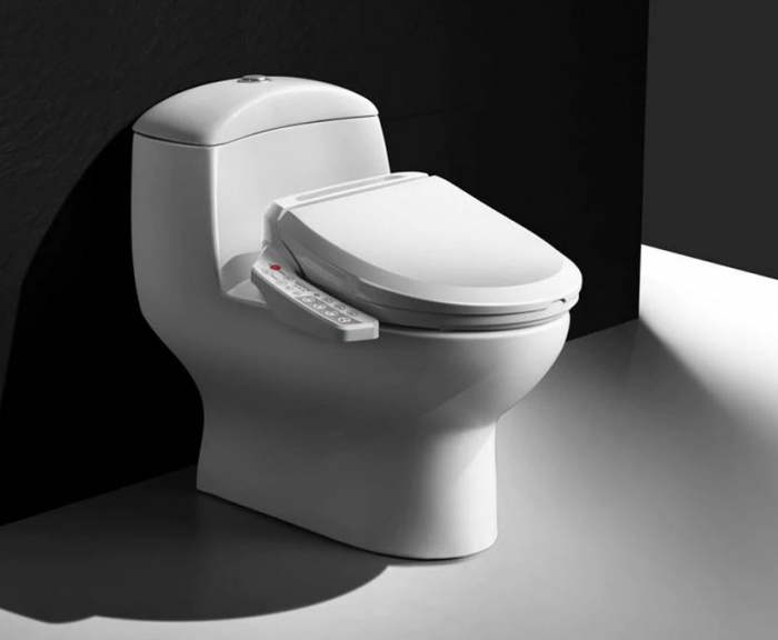 Capac WC Inteligent, EcoFresh , Functie Bideu, Masaj, Incalzire Colac, lumina, Female Wash, auto inchidere, Control Lateral, 480 mm Lungime [2]