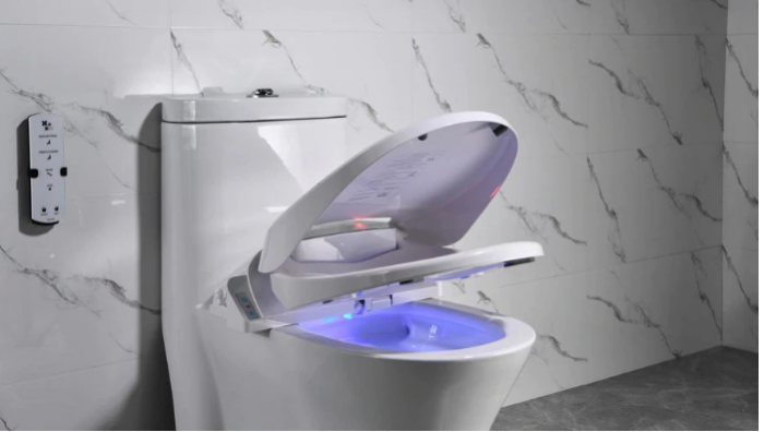 Capac WC Inteligent EcoFresh Telecomanda, Functie Bideu, Masaj, Incalzire Colac, lumina, Female Wash, auto flip si auto ridicare [5]