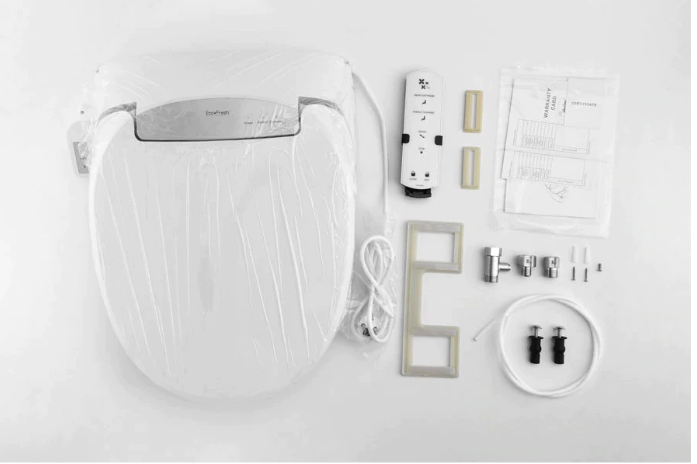 Capac WC Inteligent EcoFresh Telecomanda, Functie Bideu, Masaj, Incalzire Colac, lumina, Female Wash, auto flip si auto ridicare [2]