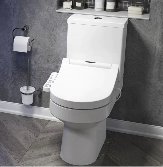 Capac WC Inteligent EcoFresh Telecomanda, Functie Bideu, Masaj, Incalzire Colac, lumina, Female Wash, auto inchidere, Control Lateral [3]