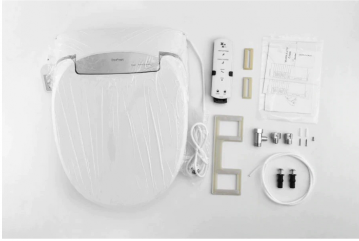 Capac WC Inteligent EcoFresh Telecomanda, Functie Bideu, Masaj, Incalzire Colac, lumina, Female Wash si auto flip [3]