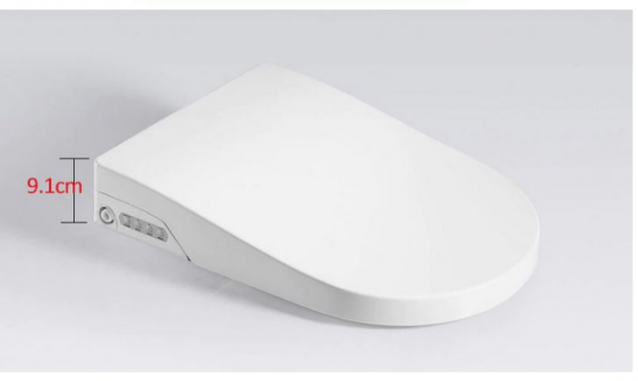 Capac WC Inteligent Telecomanda, Functie Bideu, Incalzire Colac, Female Wash, V-Shape [5]