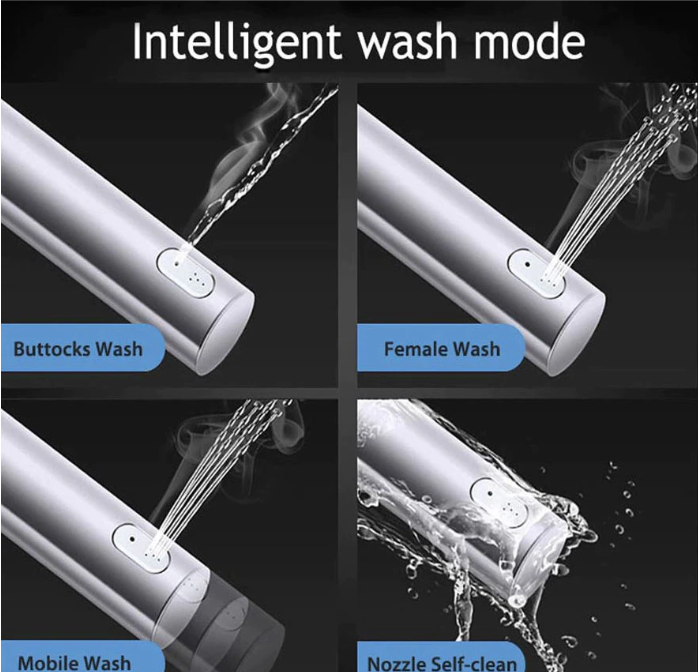 Capac WC Inteligent Telecomanda, Functie Bideu, Senzor Miscare, Masaj, Incalzire Colac, Female Wash, Alb-Gold, 510 mm Lungime [5]