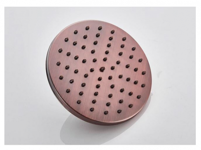 Coloana de dus negru bronz cu robinet pivotant si ploaie pentru baie [3]