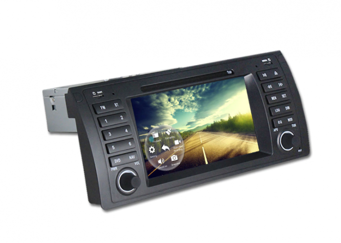 Navigatie Android 7.1 BMW E39/Е53 Seria 5 Quad Core 2GB Ram Ecran Ips Carkit Usb Mirrorlink [2]