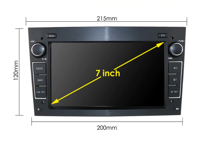 Navigatie Android 7.1 OPEL ASTRA H, Vectra C, ZAFIRA, Antara ,Corsa, Meriva,Negru, Signum -Camera Marsarier Cadou [2]