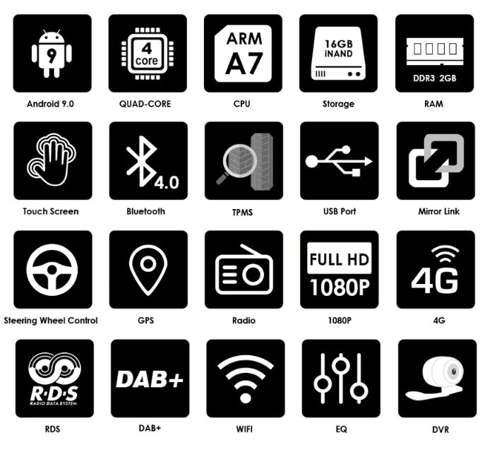 Navigatie Android 7.1 OPEL ASTRA H, Vectra C, ZAFIRA, Antara ,Corsa, Meriva, Signum , Silver,Camera Marsarier Cadou [7]