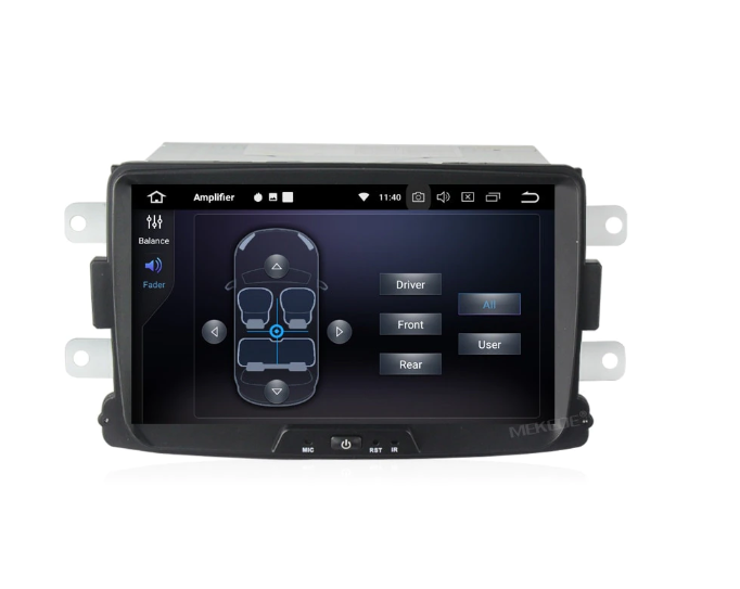 Navigatie Android 8.0, 8 core, 2G+32GB, Dacia,Logan, Sandero, Duster, Renault, wi fi, waze, Microfon Cadou [3]