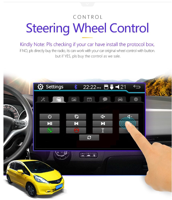 Navigatie Android 8.1, Quad-Core, Ecran 9 Inch, WiFi, BlueTooth, Waze, Ford Focus 2004-2011, Rama Adaptoare [4]
