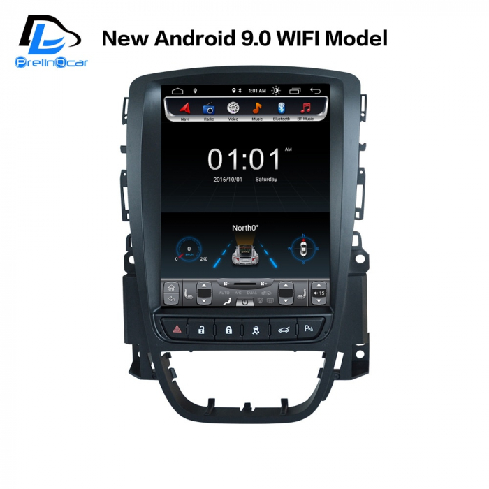 Navigatie Android 9.0 Opel Astra J 2009+ , Tesla Style, Functie Sim 4G, Internet, Waze, Ecran 10 inch IPS, Octa Core Procesor [7]