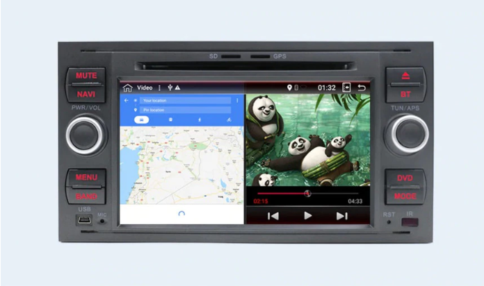 Navigatie Android 9.0, Quad-Core, 7 inch, 2G Ram+16 Gb ROM, Ford Mondeo,Focus,Transit,C-MAX,S-MAX,Fiesta,Kuga,Transit,Fusion [2]