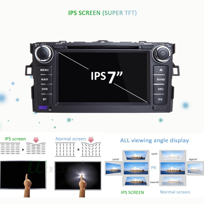 Navigatie Android 9.0 Toyota Auris 2006-2011,Quad Core, Wi Fi, Waze, Mirror Link, Aplicatii, Camera Marsarier Cadou,7 inch, Bluetooth [4]