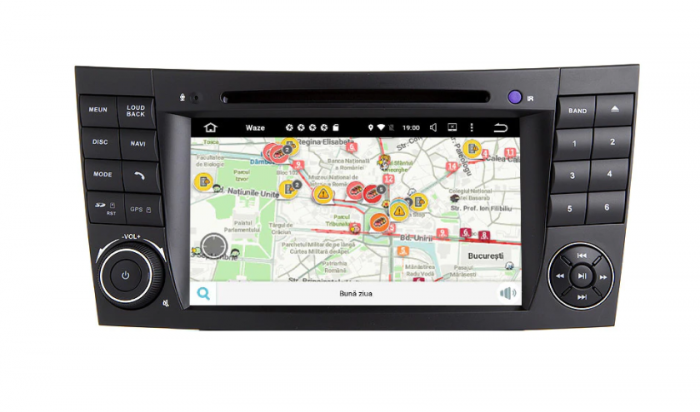 Navigatie Android Mercedes Benz W211 E Class CLS W219 Ecran IPS NAVD-MT090 [4]
